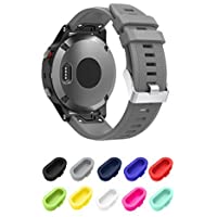 Supore Correa Fenix 5 Watch Banda- Ajuste rápido Correa de Reloj de Silicona Suave para Fenix 5- Fenix 5 Plus-Fenix 6…